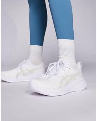 Asics - Zapatillas De Deporte Blancas Y Grises Para Correr Gel-Cumulus 27 De - Lyst
