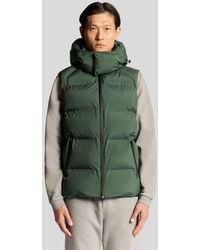 Lyle & Scott - Heavyweight Hooded Puffer Gilet - Lyst