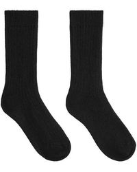 Oysho - Cashmere 18% Classic Socks - Lyst