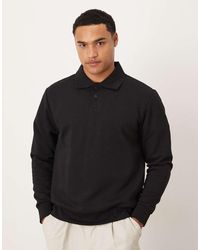Mango - Cotton Mix Button Up Polo Top - Lyst
