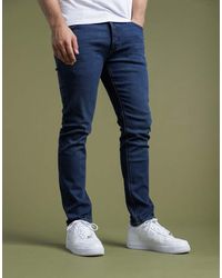 French Connection - Cotton Slim Fit Stretch Denim Jeans - Lyst