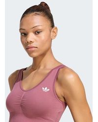 adidas Originals - Essentials Seamless Bralette - Lyst