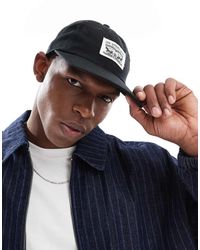 Levi's - Gorra De Béisbol Dad Negra Holgada Con Etiqueta Del Logo Heritage De - Lyst