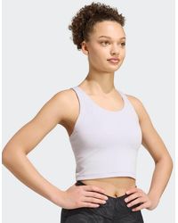 adidas Originals - All Me Medium Support Bra Tank - Lyst