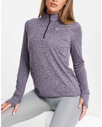 Nike - Element Dri-fit 1/4 Zip Top - Lyst