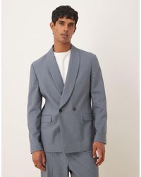 ASOS - Double Breasted Shawl Regular Suit Jacket - Lyst