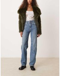Free People - Aster Straight Leg Jeans - Lyst