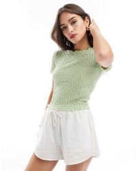 Aware - Textured Baby T-shirt - Lyst