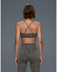 Oysho - Evermove Leopard Low-Support Sports Bra - Lyst