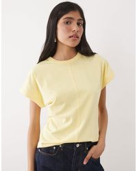 ASOS - Cinched Peplum T-shirt - Lyst