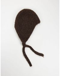 ASOS - Gestrickte mütze mit pailletten - Lyst