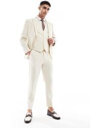 ASOS - Tapered Suit Trousers - Lyst