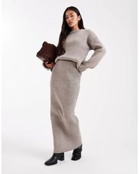 4th & Reckless - Soft Rib Knit Crew Neck Sweater - Lyst