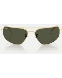 Ray-Ban - Rb3780 Rectangle Sunglasses With Lens - Lyst