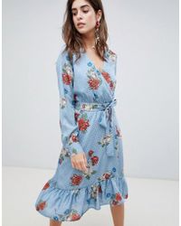 elsie wrap dress gestuz