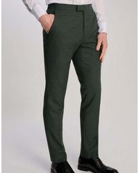 Harry Brown - Sandro Slim Fit Linen Look Suit Trousers - Lyst