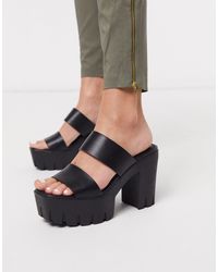 asos parachute platform heels
