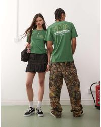 Vans - Major Type Back Print T-Shirt - Lyst
