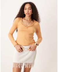 Free People - Only You Long Sleeve Top - Lyst