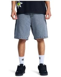 DC Shoes - Baggy Denim Carpenter Shorts - Lyst