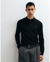 Polo Ralph Lauren - Icon Logo Polo Merino Wool Knit Jumper - Lyst