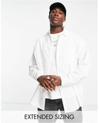 Camisa elástica ASOS de hombre de color Neutro Hombre Ropa de Camisas de Camisas informales de botones 