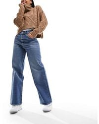 ASOS - Wide Leg Dad Jeans - Lyst