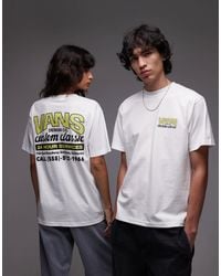 Vans - Shop Front Graphic Back Print T-Shirt - Lyst