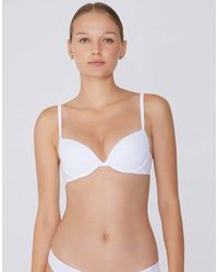 Tezenis - Moscow Microfibre Push-Up Bra - Lyst