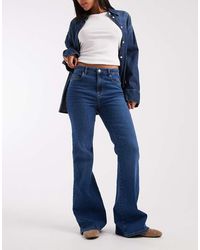 ONLY - Henni High Waist Retro Flare Jeans - Lyst