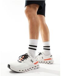 On Shoes - On - cloudrunner 2 - sneakers da corsa color sabbia e bianche non tinte - Lyst