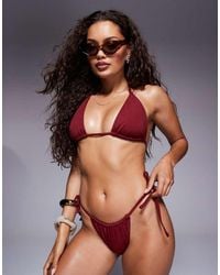 ASOS - Maya Mix And Match Tie Side Bikini Bottom - Lyst