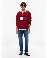 Tommy Hilfiger - Denton Whiskered Slim Straight Leg Jeans - Lyst