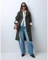 JJXX - Wool Look Trench Coat - Lyst