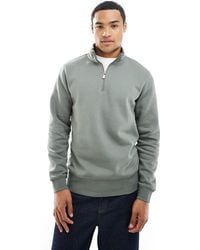 Only & Sons - Half Zip Sweat - Lyst
