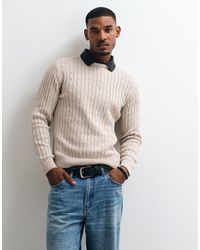 Blend - Gerippter strickpullover - Lyst