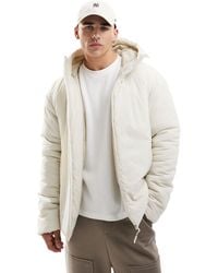 Brave Soul - Padded Jacket With Hood - Lyst