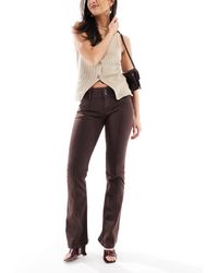 Bershka - Low Rise Straight Leg Jeans - Lyst