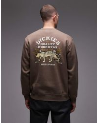 Dickies - Fort Lewis Graphic Backprint Sweatshirt - Lyst