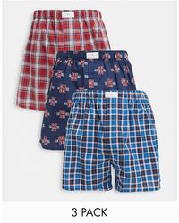 tommy hilfiger men's 3 pack cotton classics woven boxers