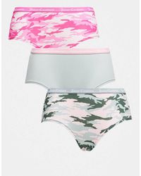 Juicy Couture - 3 Pack Of Boyleg Briefs - Lyst