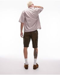 Dickies - Pantalones Cortos Vaqueros Azul Añil De Corte Estándar Y Estilo Carpintero Con Tintada Garyville De - Lyst