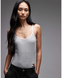 Tommy Hilfiger - Heritage Rib Bodysuit - Lyst