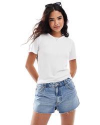 Aware - Supersoft Ribbed T-shirt - Lyst