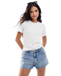 Aware - Supersoft Ribbed T-shirt - Lyst
