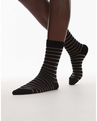 TOPSHOP - – transparente socken - Lyst