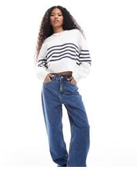 Bershka - Petite Comfort Fit Mom Jeans - Lyst