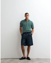 Polo Ralph Lauren - Knit Relaxed Fit Short Sleeve Striped Polo - Lyst