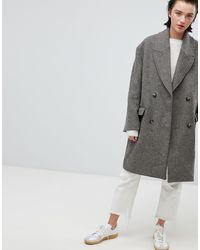 Weekday Oversized Jas - Grijs