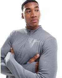 Nike - Pacer Dri-Fit Half Zip Longsleeve Top - Lyst